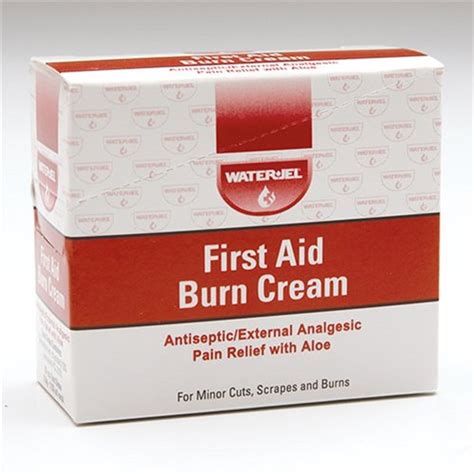 Water Jel First Aid Burn Cream 49073 For Minor Cuts Scrapes And