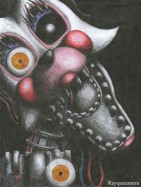 A Creepy And Pretty Illustration By Rayquazanera Of The Mangle From