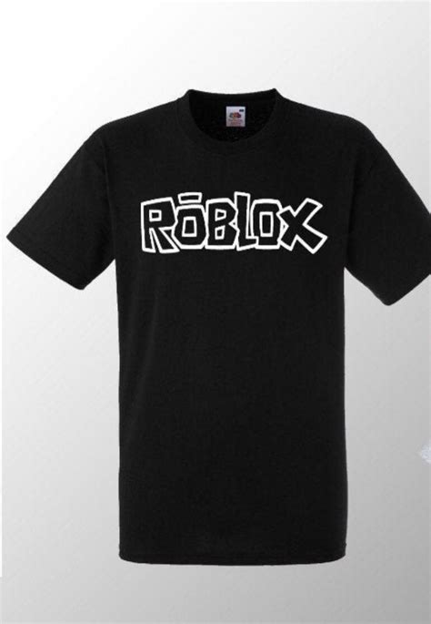 Kids Roblox Black T Shirt Various Sizes Etsy