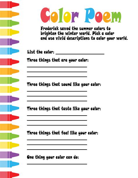 Colors Poems