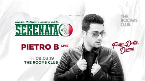 Party Serenata Pietro B Live The Rooms Club In Heilbronn 0803