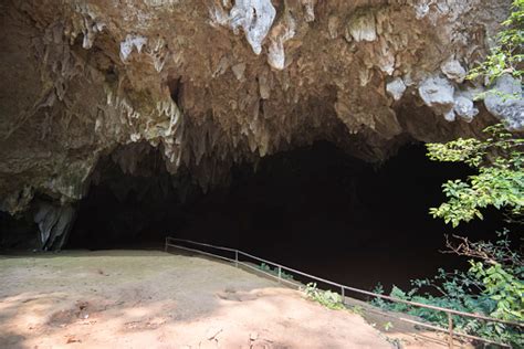Thailand Cave Tham Luang At Doi Nang Non Mountain In Mae