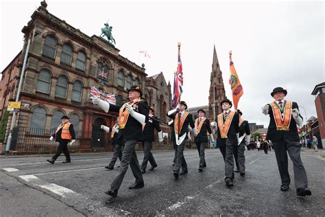 Annual Parades Mark Twelfth Of July In Northern Ireland The Independent