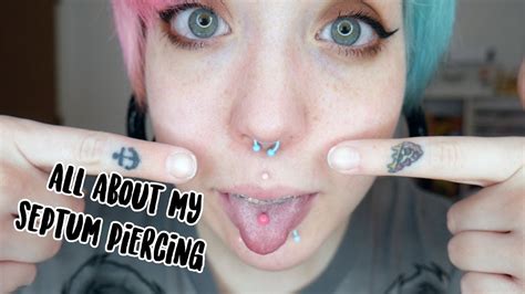All About My Septum Piercing 4 Years Later Youtube