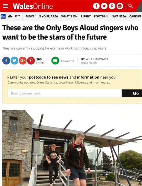 Pin On Only Boys Aloud Miles