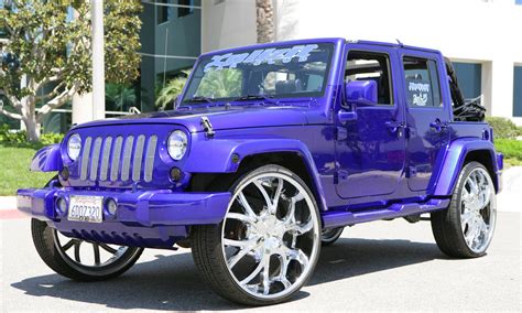 Lexani Wheels The Leader In Custom Luxury Wheels 2010 Blue Jeep