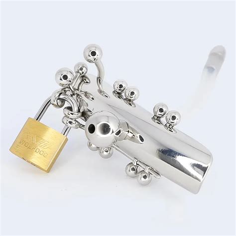 BDSM Female Stainless Steel Vaginal Lock With Labia And Lips Underwear Chastity Belt Device