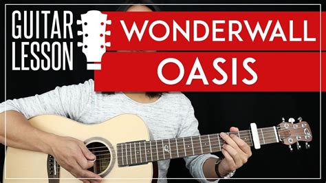 Wonderwall Guitar Tutorial Oasis Guitar Lesson 🎸 Easy Chords
