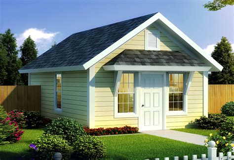 Modern house designs, small house designs and more! 1 Bedrm, 395 Sq Ft Cottage House Plan #178-1345