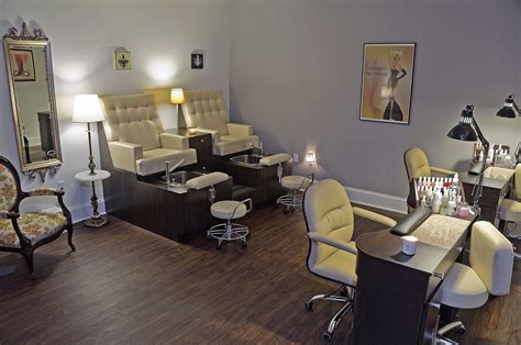 Manicure And Pedicure Room At Plum Salon And Spa In Lancaster Pa