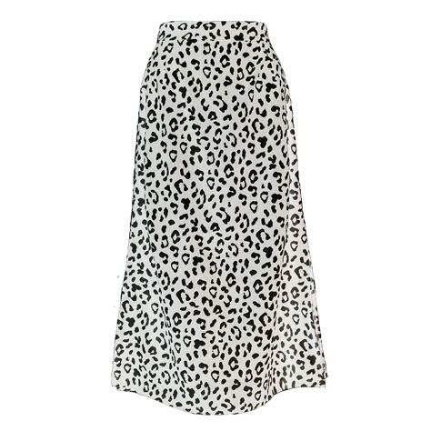 Wholesale Leopard Dot Print High Fashion Elastic Waist Maxi Womens