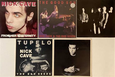 lot 700 nick cave birthday party lp collection