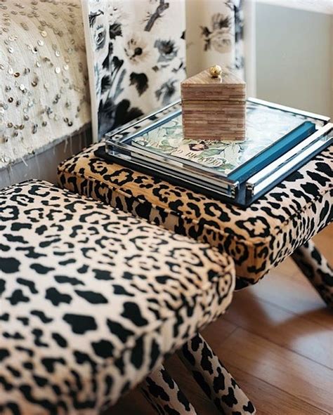 24 Ways To Go Wild With Animal Print Decor Leopard Print Furniture
