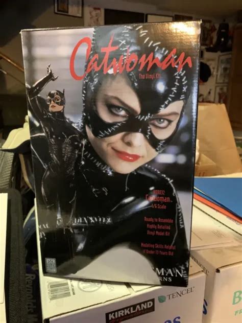 1992 Horizon Batman Returns Catwoman Vinyl Model 16 Scale New In Box M