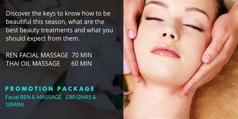 Special Offers Massage Package Facial And Thai Spa Massage Packages Massage Therapy Thai Massage