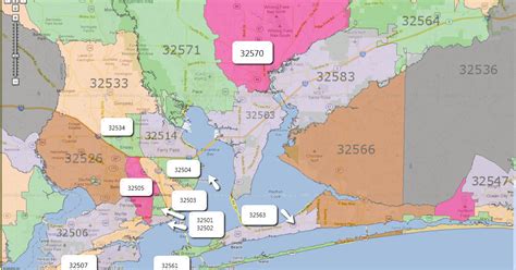 Florida Zip Code Map