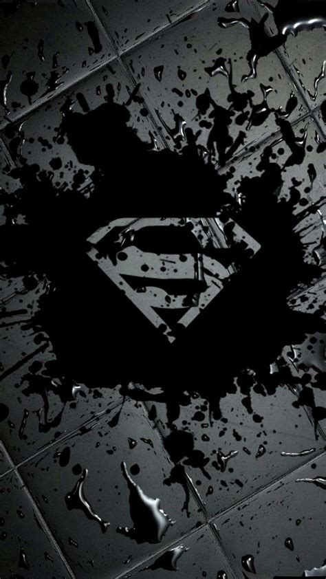Black Superman Iphone Wallpapers Wallpaper Cave