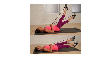 lower abs resistance band flutter kicks best ab exercises for women popsugar fitness photo 8