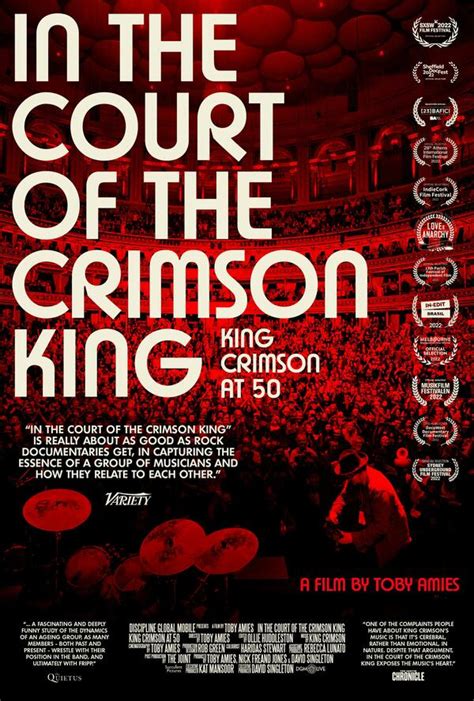 In The Court Of The Crimson King King Crimson At 50 Film