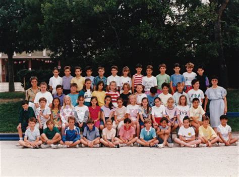Photo De Classe Cm2 De 1988 école De Lallée Des Pins Copains Davant