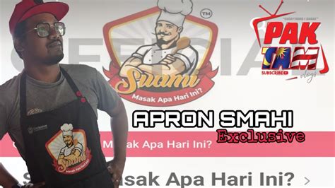 Hensem macam ayah pulak tu. APRON SUAMI MASAK APA HARI INI SPECIAL - YouTube