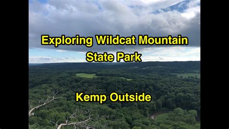 An Overview Of Wildcat Mountain State Park In Ontario Wisconsin Youtube