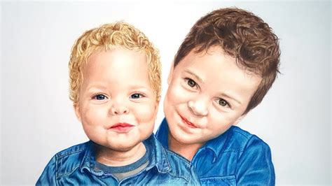 Portrait Drawing Coloring Skin With Panpastel And Colored Pencils Youtube