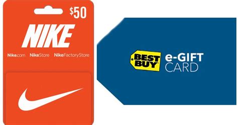 Gift card rebel used to be the best place to get free nike gift card codes. FREE $10 Best Buy eGift Card with $50 Nike Gift Card ...