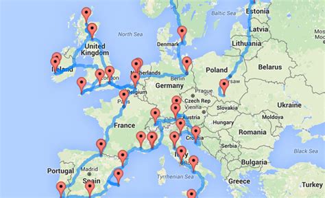 This Is The Ultimate Road Trip Across Europe