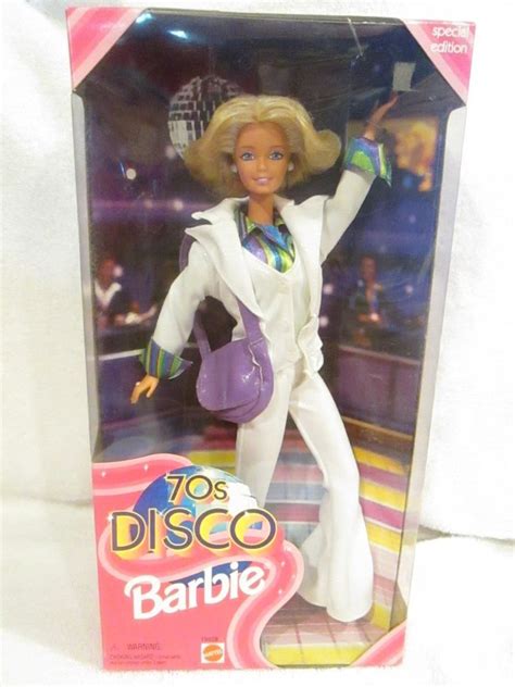 Nrfb Mattel 1998 ~ 70s Disco Barbie Doll 19928 Barbie Barbie Dolls