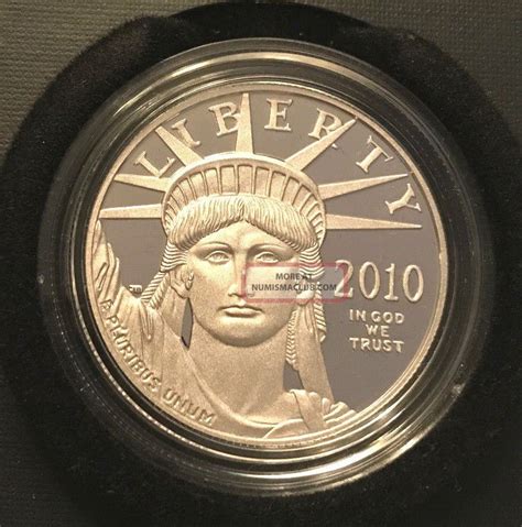 Bank platinum card also has a $0* annual fee and gives 0% for 20 billing cycles on purchases. 2010 - W Us Preamble Series American Eagle 1 Oz Platinum Proof Coin W/box&coa