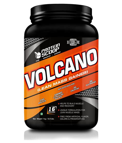 Protein Scoop Volcano Lean Gainer 1 Kg Powder Buy Protein Scoop Volcano Lean Gainer 1 Kg Powder