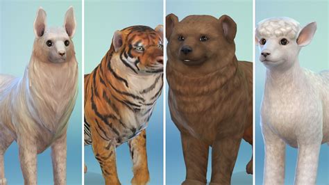 12 Animals Recreated In The Sims 4 Cats And Dogs