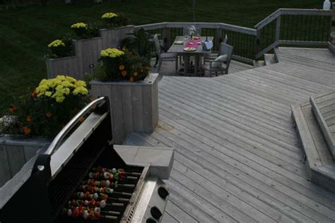 Outdoor Living Space With Corner Kitchen Archadeck Of Nova Scotia