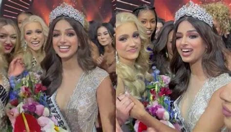 Stop Comparing Heres Harnaaz Sandhus Answer That Won Her Miss Universe 2021 Title Watch