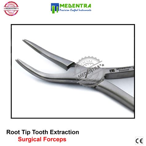 Forceps Extracting Root Tip Pick Surgical Tooth Extraction Dental Plier