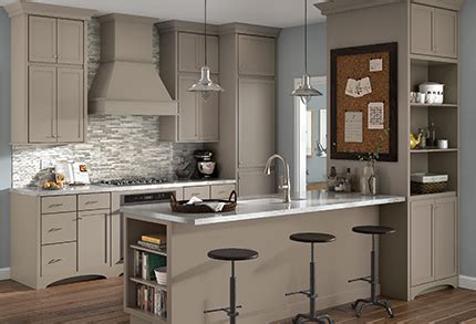 Parallel walls let the cook move easily from one workstation to another. Galley Shaped Kitchen - KraftMaid Cabinetry