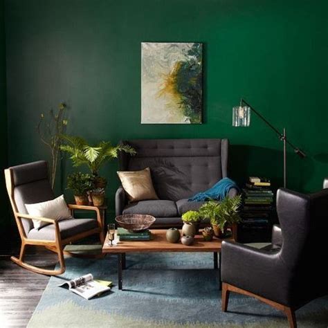 Dark Green Interior Paint