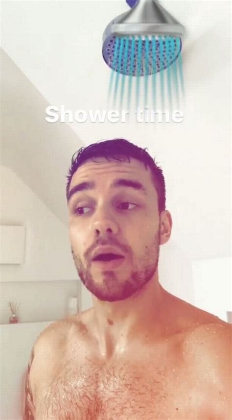 Naked Liam Payne Flaunts His Hairy Chest In Bizarre Shower Video Irish Mirror Online