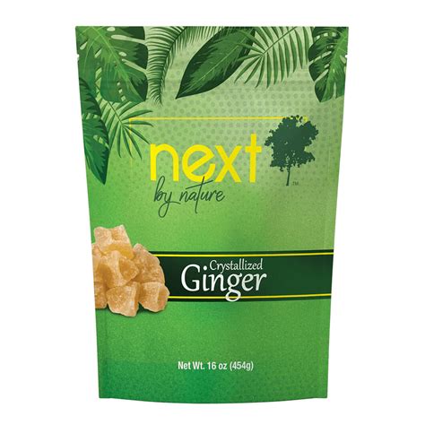 Crystallized Ginger 16 Oz Next Organics