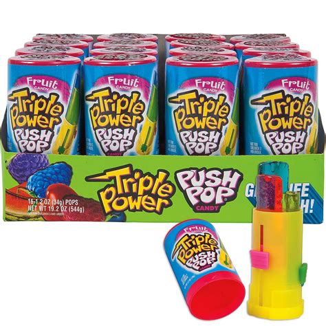 Triple Push Pops Opies Candy Store