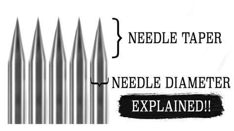 Tattoo Needle Sizes Explained