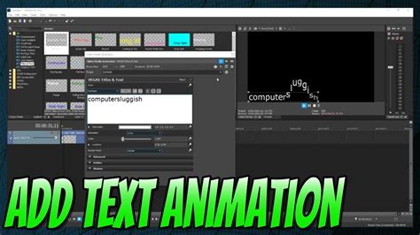 Add Text To Sony Vegas 16 Loxagifts