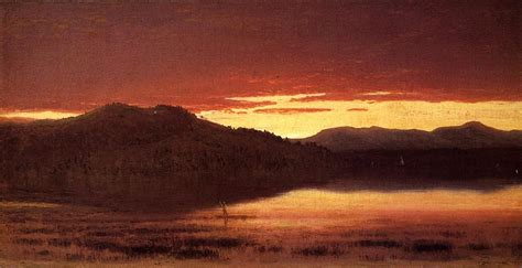 Oil Painting Replica Twilight 1867 By Sanford Robinson Ford 1823