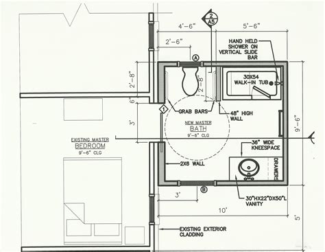 Residential Handicap Bathroom Floor Plans Flooring Ideas