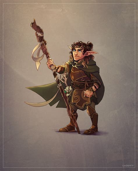 [art] i demand more gnome art here s my commissioned gnome druid drawn by the amazing shinyno