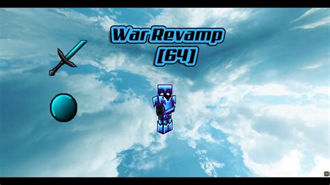 War Revamp 64x Mcpe Pvp Texture Pack Youtube