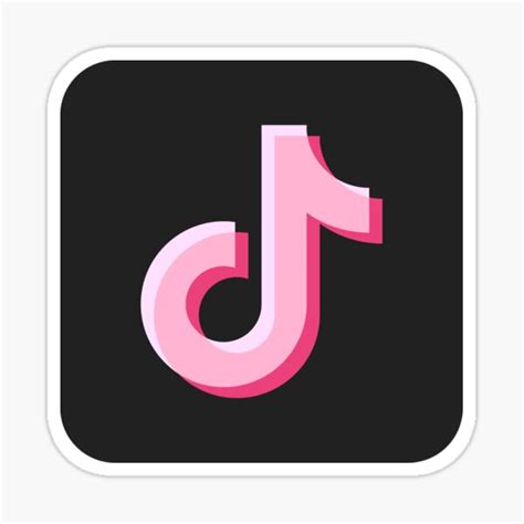 Pink Tik Tok Logo Ts And Merchandise Redbubble