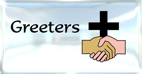 Greeters Sidepersons Ministries St Andrew Anglican Church