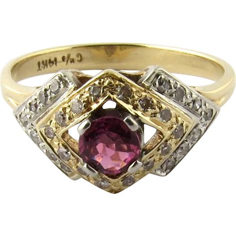 Maybe you would like to learn more about one of these? Antique Art Deco Two Tone 14K White and Yellow Gold Ruby ...